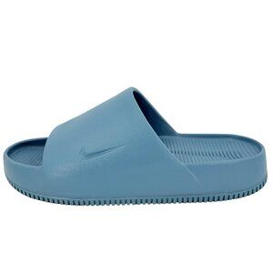 Nike Calm Slide Smokey Blue Slip-on Sandals Men's Size 12 Women's Size 13 NWOB